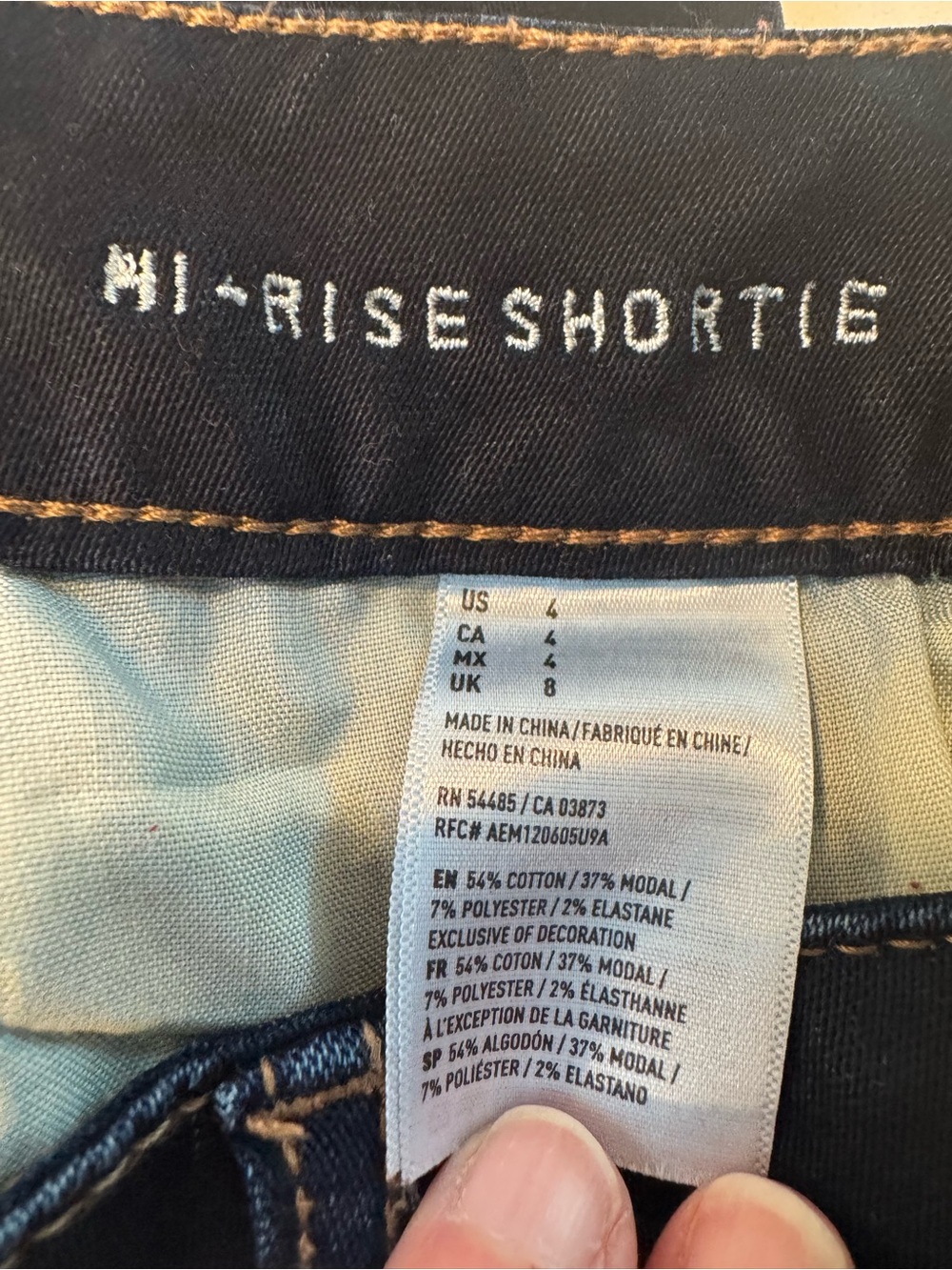 American Eagle Outfitters Light Blue Denim Shorts